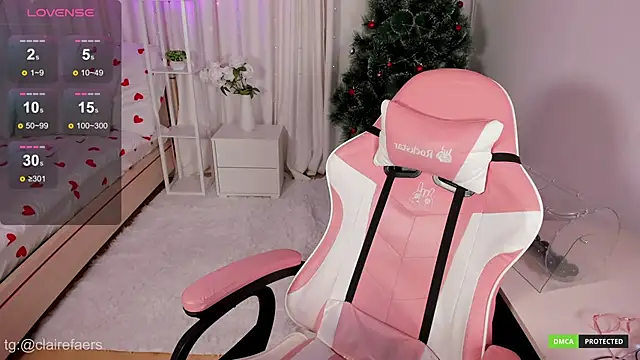 Snapshot of ClaireFaers_ chatting on 12.26.24 ClaireFaers  online show from 12.26.24