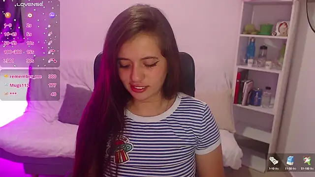 Snapshot of Soy_abby chatting on 01.23.25 Soy abby online show from 01.23.25