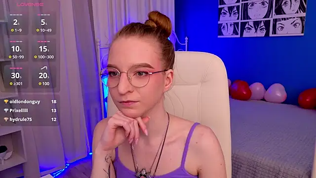 VioletShine online show from 02.12.25