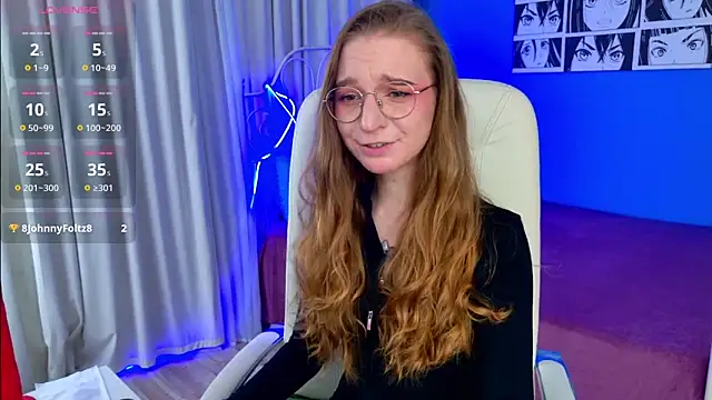 Snapshot of VioletShine chatting on 03.01.26 VioletShine online show from 03.01.26