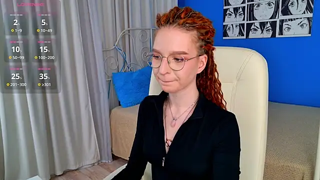 Snapshot of VioletShine chatting on 04.25.26 VioletShine online show from 04.25.26