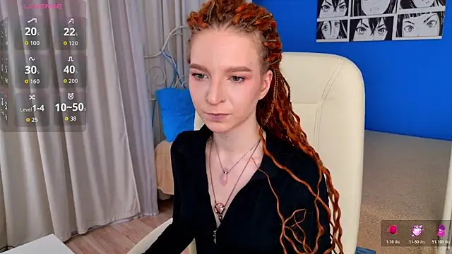 Snapshot of VioletShine chatting on 04.26.26 VioletShine online show from 04.26.26