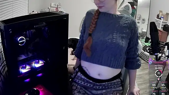 LilyFoxxx online show from 10.31.25