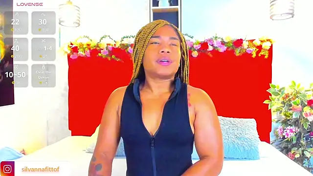 Snapshot of SilvannaFit chatting on 02.12.26 SilvannaFit online show from 02.12.26