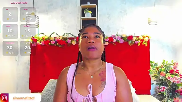 Snapshot of SilvannaFit chatting on 04.04.26 SilvannaFit online show from 04.04.26