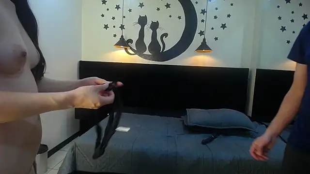 Snapshot of JeremmyAndStacy chatting on 02.04.25 JeremmyAndStacy online show from 02.04.25