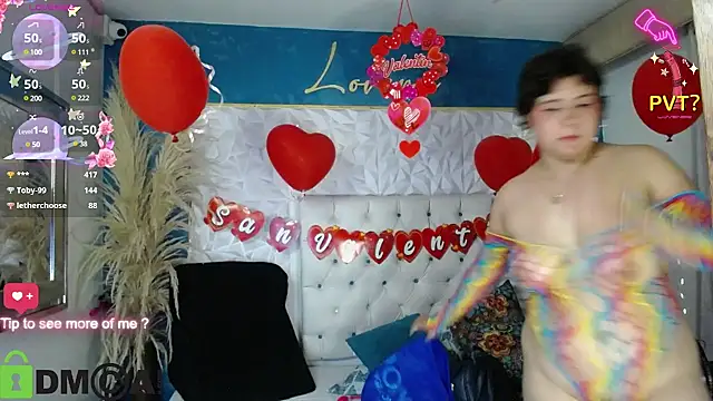 Snapshot of CassandraBaby_ chatting on 02.22.25 CassandraBaby online show from 02.22.25