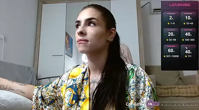 Snapshot of Anircanele chatting on 01.26.25 Anircanele online show from 01.26.25