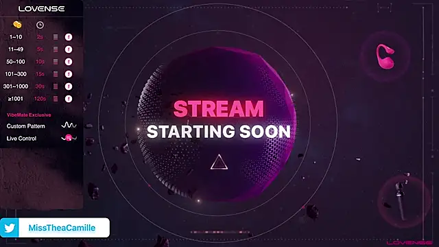 MissTheaCamille online show from 02.21.25