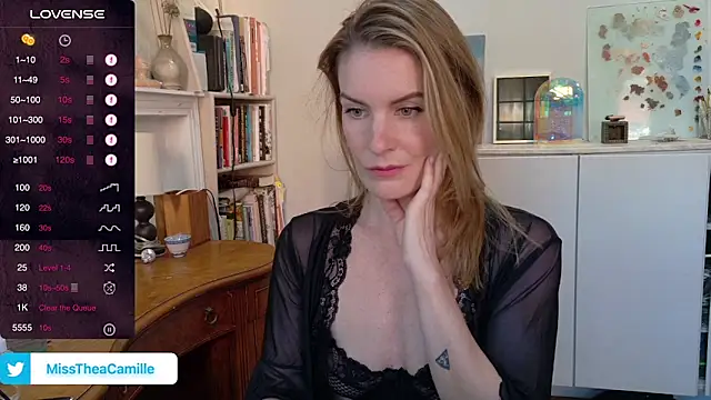 MissTheaCamille online show from 03.10.25