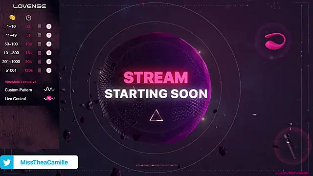 MissTheaCamille online show from 03.19.25