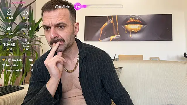 Snapshot of Asmodeuss666 chatting on 02.23.25 Asmodeuss666 online show from 02.23.25