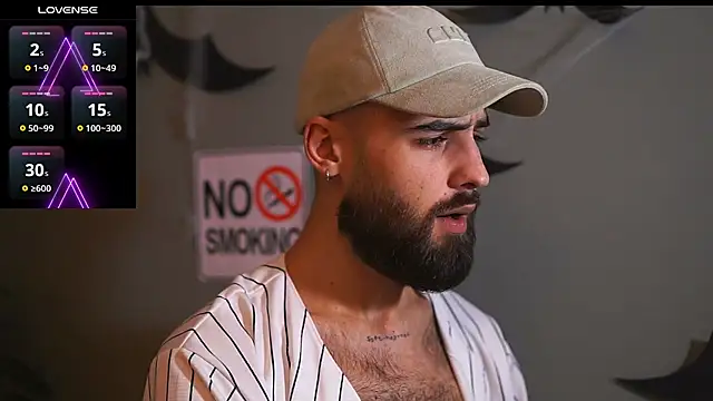 HairyRobxxx online show from 10.18.25