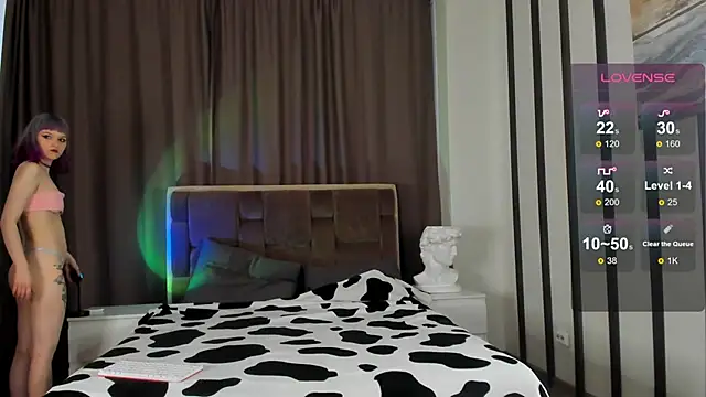 blue nymph1 online show from 02.20.25