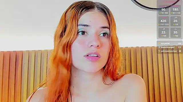 alliss ginger  online show from 02.09.25