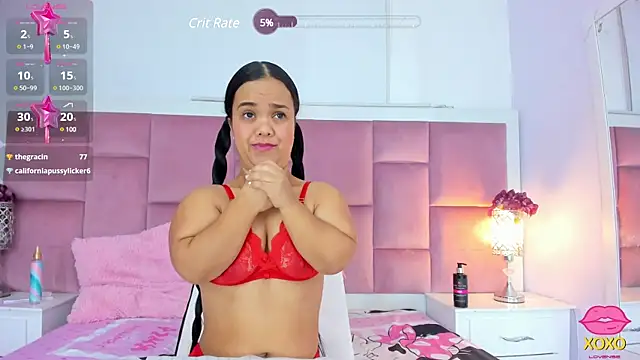 Snapshot of AnieRey chatting on 03.15.25 AnieRey online show from 03.15.25