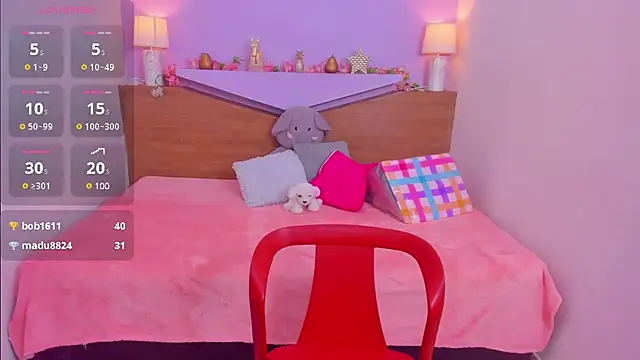 Snapshot of ScarletEmber3 chatting on 03.10.25 ScarletEmber3 online show from 03.10.25