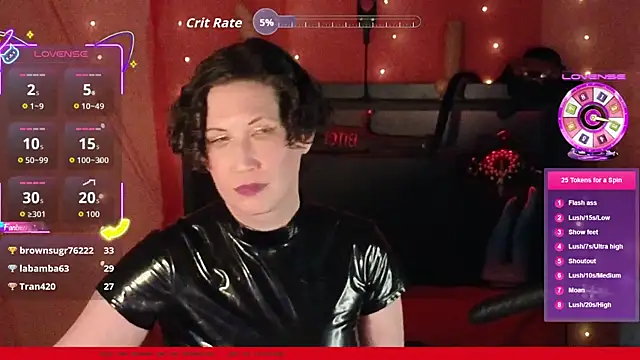 Snapshot of MistressVeritasX chatting on 10.23.25 MistressVeritasX online show from 10.23.25