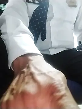 Snapshot of Jinenez chatting on 10.25.25 Jinenez online show from 10.25.25