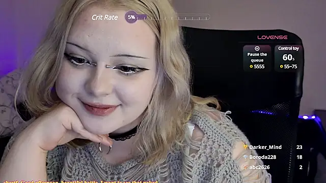 Electro doll online show from 03.11.25