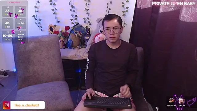 Tina 4 Charlie online show from 12.03.25