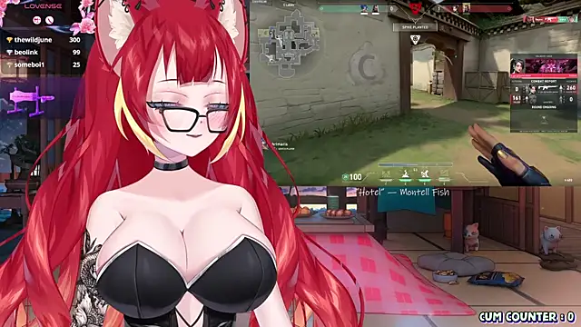 LewdKira VT online show from 03.19.25