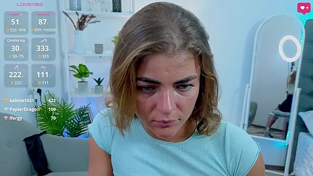 Donna Sun online show from 02.14.25