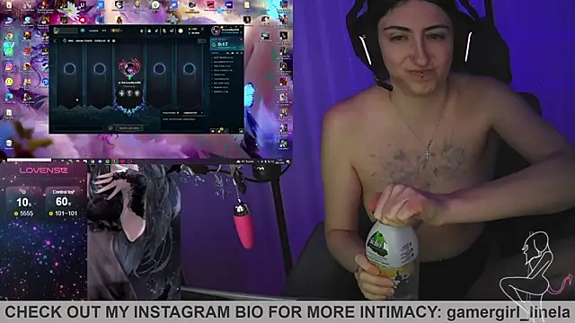 Snapshot of Gamergirl-Linela chatting on 01.08.26 Gamergirl-Linela online show from 01.08.26