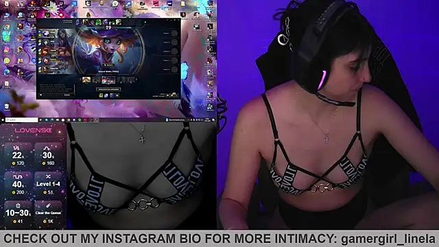 Snapshot of Gamergirl-Linela chatting on 01.13.26 Gamergirl-Linela online show from 01.13.26