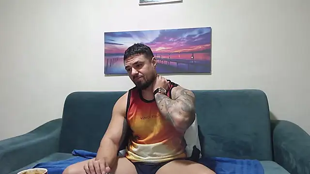 Tiberius hunk online show from 11.19.25