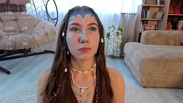 Snapshot of Kira_mindnes chatting on 10.31.25 Kira mindnes online show from 10.31.25