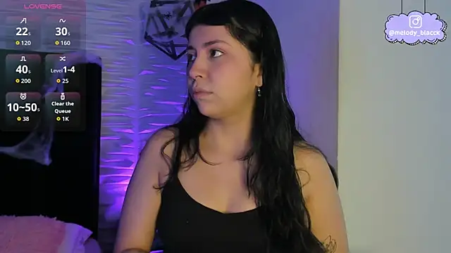 Melody Black  online show from 10.26.25