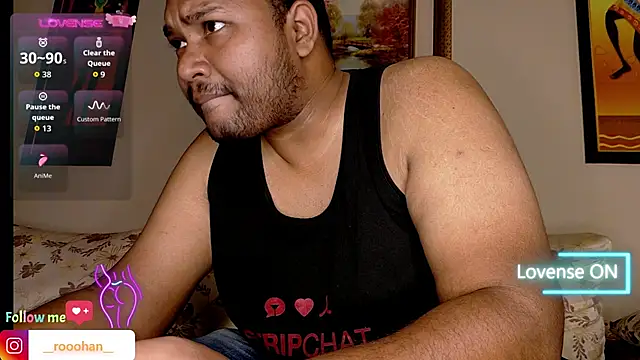 Snapshot of Naughty_Rohan_ chatting on 02.23.26 Naughty Rohan online show from 02.23.26