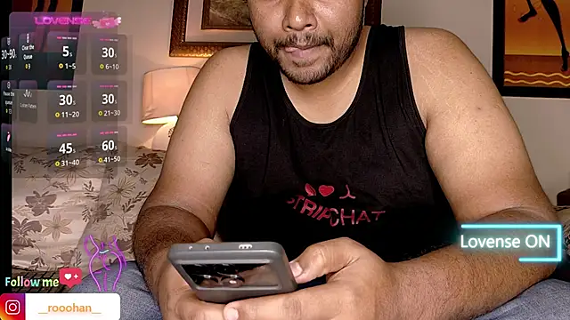 Snapshot of Naughty_Rohan_ chatting on 02.24.26 Naughty Rohan online show from 02.24.26