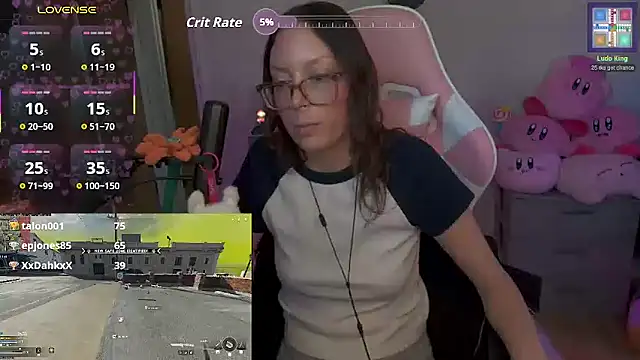 Snapshot of SpaceCowWhore chatting on 04.18.26 SpaceCowWhore online show from 04.18.26