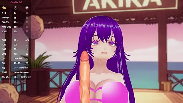 AkiraVixent online show from 10.21.25