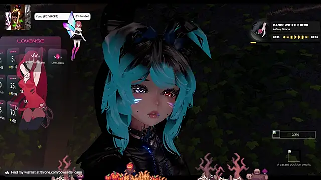 Bowsette Cami online show from 10.20.25