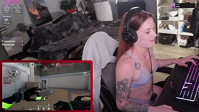 Horny Makima online show from 09.17.25