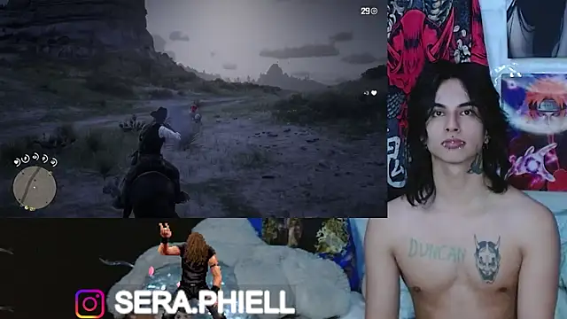 Seraphiell online show from 12.17.25