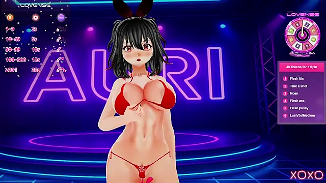 Auri Hikaru online show from 10.13.25