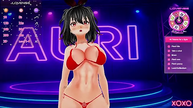 Auri Hikaru online show from 11.09.25