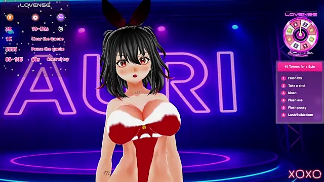 Auri Hikaru online show from 12.03.25