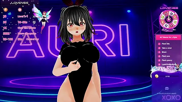 Auri Hikaru online show from 03.25.26