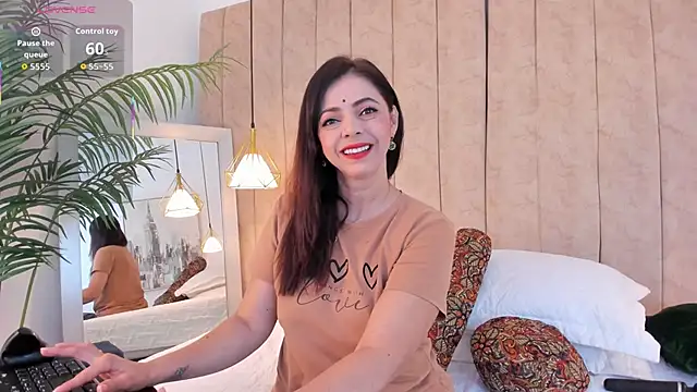 Snapshot of Anantaa_ chatting on 12.02.25 Anantaa online show from 12.02.25