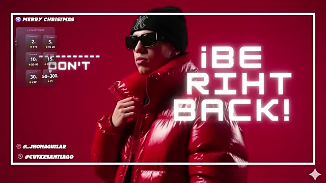 santiago cutex online show from 12.22.25