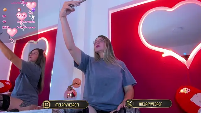 MelanyVegas online show from 01.09.26