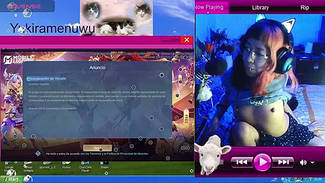 YukiRam online show from 11.27.25