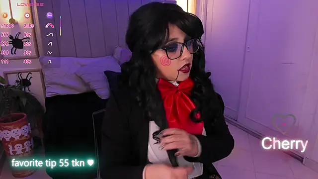 Snapshot of Cherry_blush_ chatting on 10.15.25 Cherry blush  online show from 10.15.25