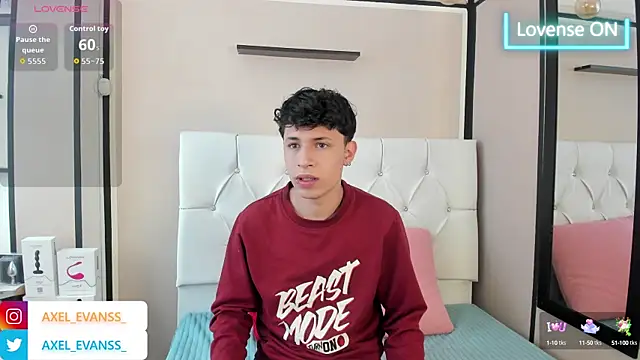 Axel  Evans online show from 09.19.25