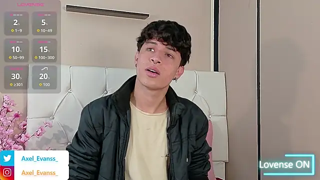 Axel  Evans online show from 10.07.25